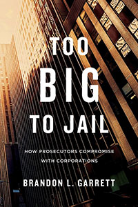 Too Big to Jail by Brandon L. Garrett
